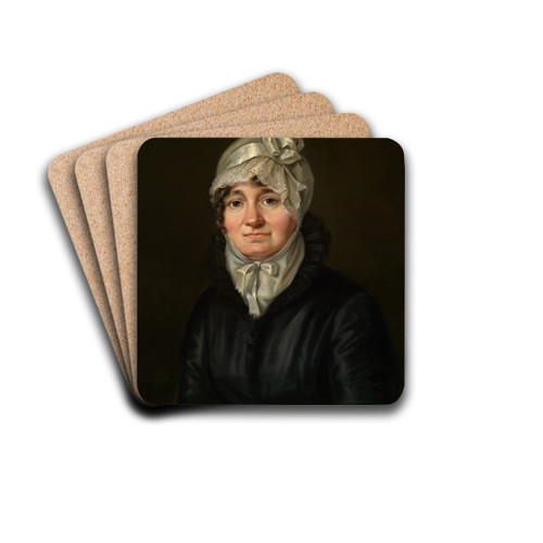 Jacobina Reinhard, geb. Pastert by Sophie Reinhard Drink Coasters - set of 4