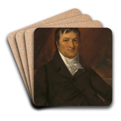 John Jacob Astor by John Wesley Jarvis Art Drink Coaster set
