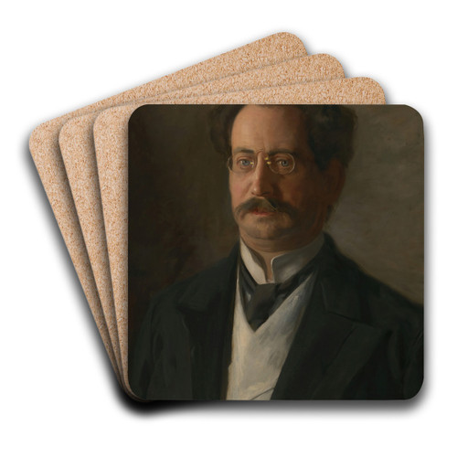 Portrait of Samuel Myers by Thomas Eakins Art Drink Coaster set