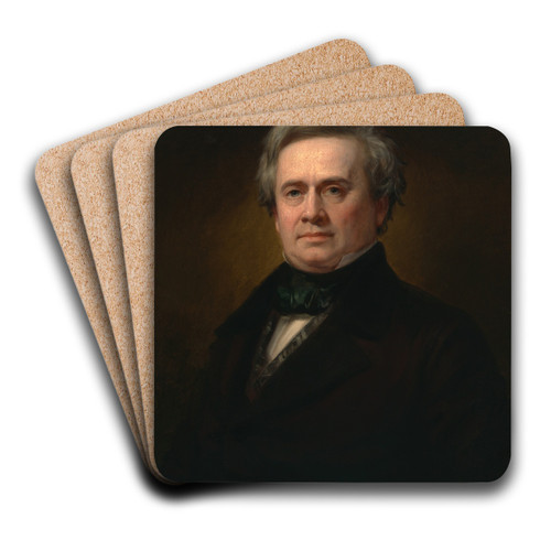 Joseph Henry by Daniel Huntington Art Drink Coaster set