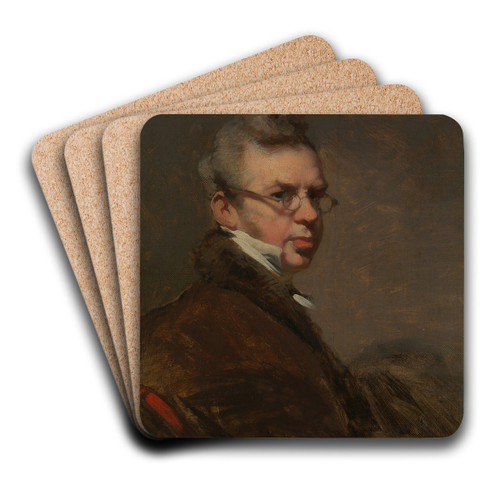 Self-Portrait by George Chinnery Art Drink Coaster set