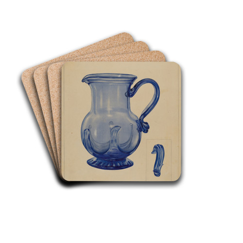 Pitcher by John Tarantino Drink Coasters - set of 4