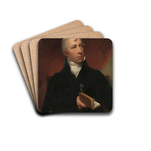 Portrait of Cornelis Apostool, First Director of the Rijksmuseum by Charles Howard Hodges Drink Coasters - set of 4 Portrait of Cornelis Apostool, First Director of the Rijksmuseum by Charles Howard Hodges Drink Coasters - set of 4