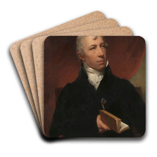 Portrait of Cornelis Apostool, First Director of the Rijksmuseum by Charles Howard Hodges Art Drink Coaster set Portrait of Cornelis Apostool, First Director of the Rijksmuseum by Charles Howard Hodges Art Drink Coaster set