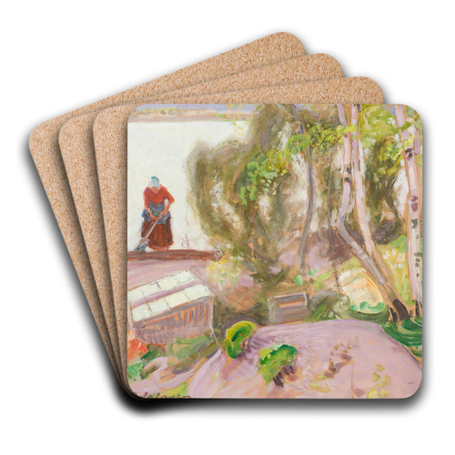 From the Garden by Pekka Halonen Art Drink Coaster set