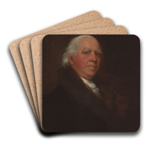 Judge Stephen Jones by Gilbert Stuart Art Drink Coaster set