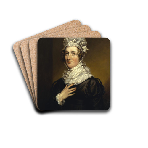 Portrait of Mrs. John Trumbull by John Trumbull Drink Coasters - set of 4