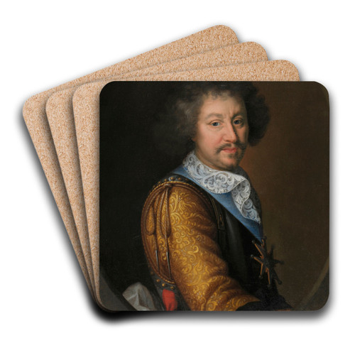 Franois d'Espinay, marquis de Saint-Luc by Louis Ferdinand Elle Le Vieux Art Drink Coaster set
