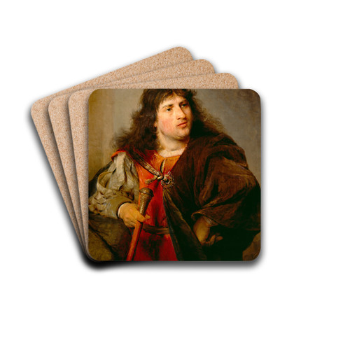 Portrait of a Man by Aert de Gelder Drink Coasters - set of 4