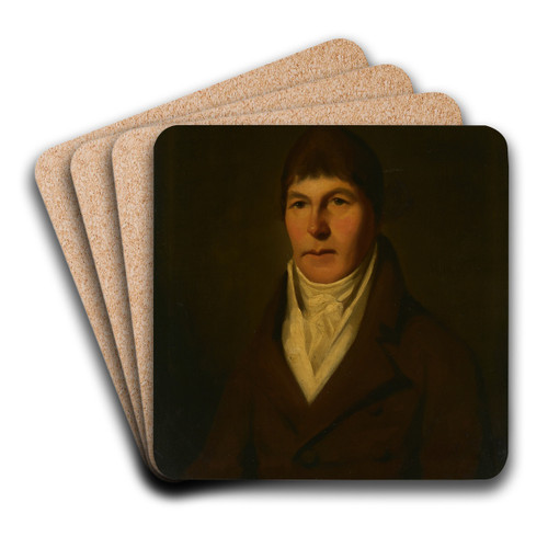 Dr. Mackenzie of Edinburgh by Sir Henry Raeburn Art Drink Coaster set