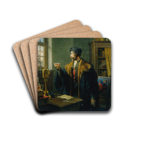 Faust am Ostermorgen by Johann Peter Krafft Drink Coasters - set of 4