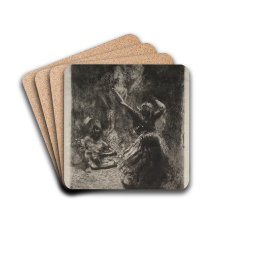 The Dancer by Albert Besnard Drink Coasters - set of 4