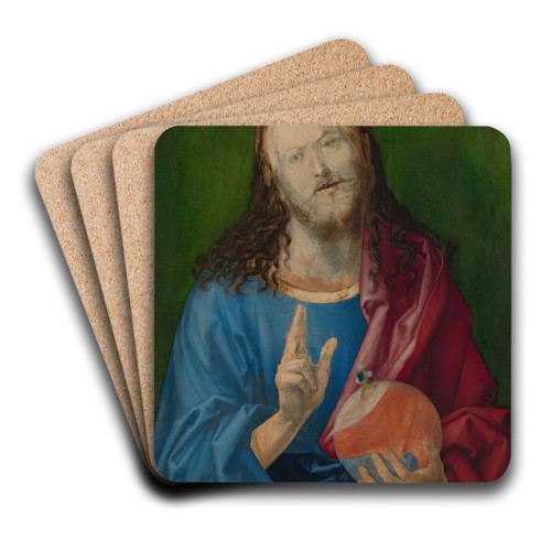 Salvator Mundi by Albrecht Drer Art Drink Coaster set