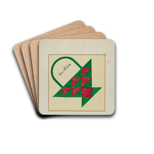 Pieced Autograph Quilt (1 Piece) by Cornelius Christoffels and Margaret Linsley Drink Coasters - set of 4 Pieced Autograph Quilt (1 Piece) by Cornelius Christoffels and Margaret Linsley Drink Coasters - set of 4
