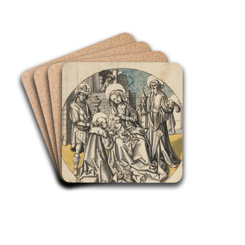 The Adoration of the Magi by Circle Of Hans Holbein The Elder Drink Coasters - set of 4