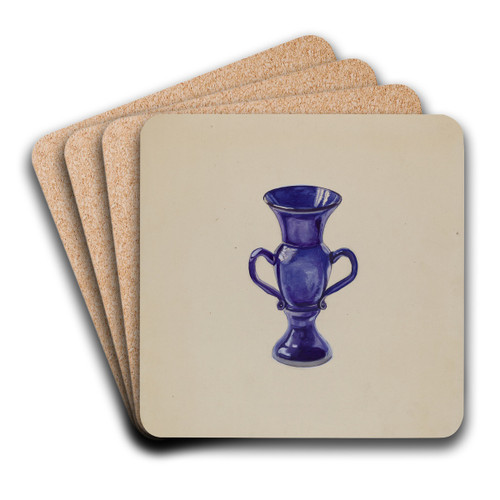 Bottle by Ralph Atkinson Art Drink Coaster set