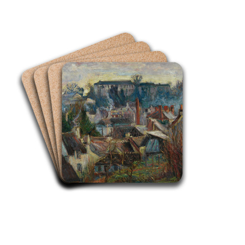 Falaise by Emile Othon Friesz Drink Coasters - set of 4 Falaise by Emile Othon Friesz Drink Coasters - set of 4