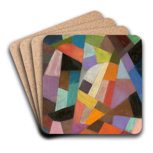 Untitled by Otto Freundlich Art Drink Coaster set
