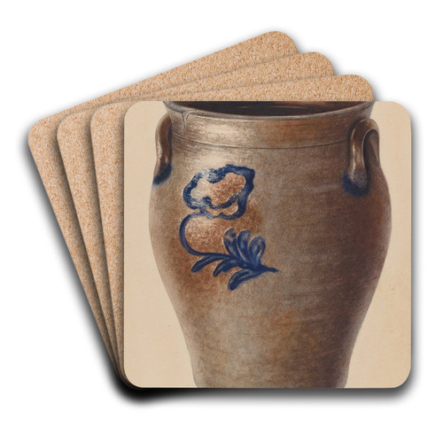 Crock by John Tarantino Art Drink Coaster set