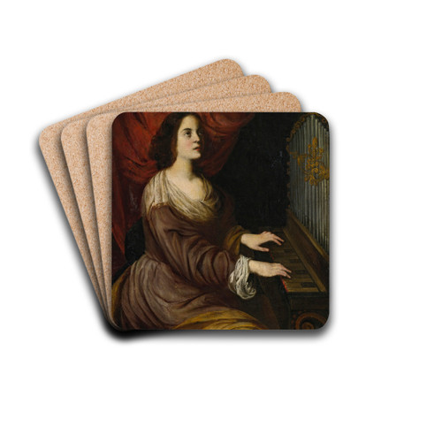 St. Cecilia by Andrea Vaccaro Drink Coasters - set of 4