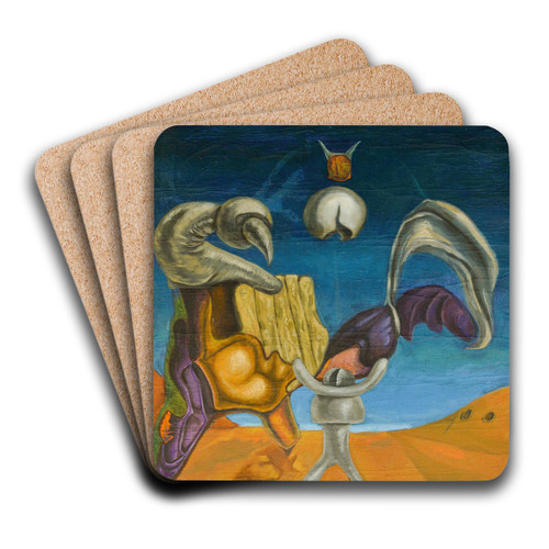 Urogallo by Jos de Martn Simn Art Drink Coaster set