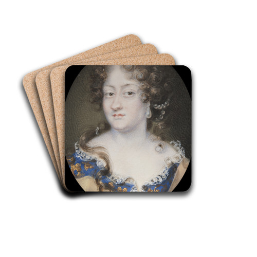 Ulrika Eleonora the Elder, Queen of Sweden by Louis Goullon Drink Coasters - set of 4