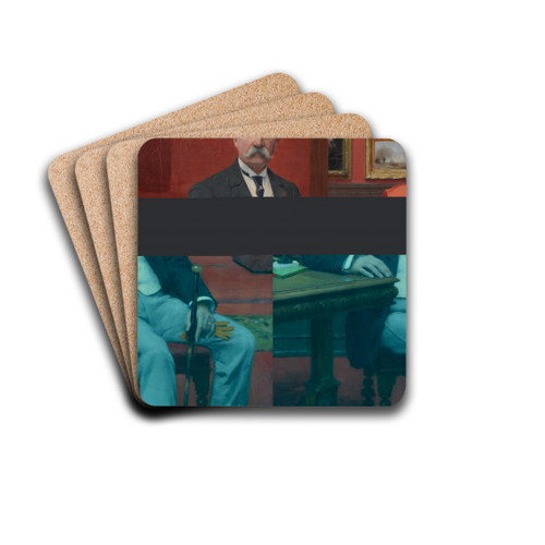 Henry Vasnier by Joseph-Paul Mesl Drink Coasters - set of 4