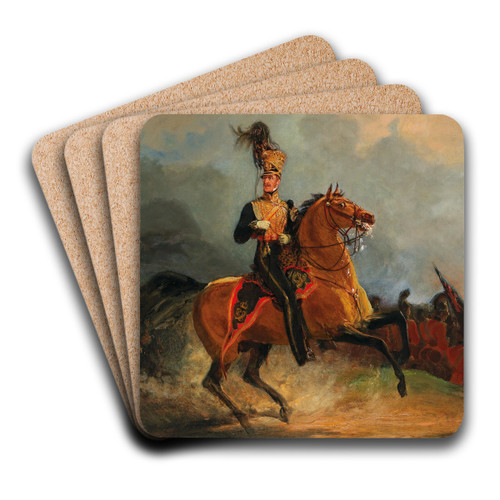 Henry William Paget, Lord Uxbridge by Jan Willem Pieneman Art Drink Coaster set