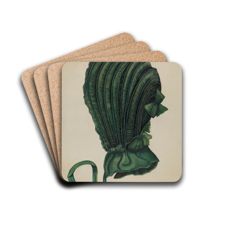 Calash by Edna C. Rex Drink Coasters - set of 4