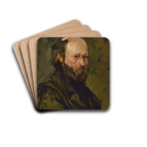 Self-Portrait by Paul Czanne Art Drink Coaster set