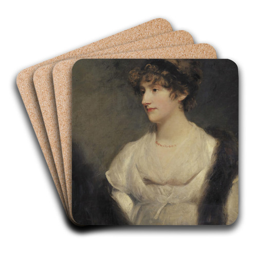 Portrait Of Jane Frere, Lady Orde by John Hoppner Art Drink Coaster set