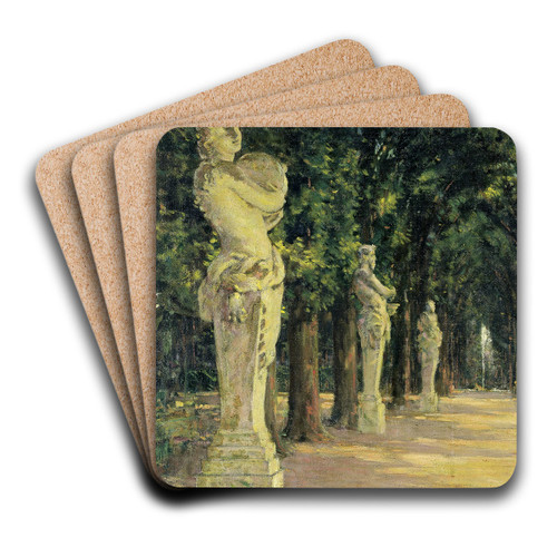 Allee de l'Ete, Versailles by James Carroll Beckwith Art Drink Coaster set