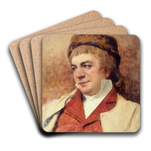 Portrait de Frdric Fbvre (1835-1916), socitaire de la Comdie-Franaise by Thobald Chartran Art Drink Coaster set Portrait de Frdric Fbvre (1835-1916), socitaire de la Comdie-Franaise by Thobald Chartran Art Drink Coaster set