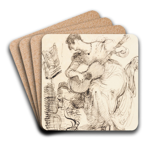 Georgiana, Duchess of Bedford by Sir George Hayter Art Drink Coaster set
