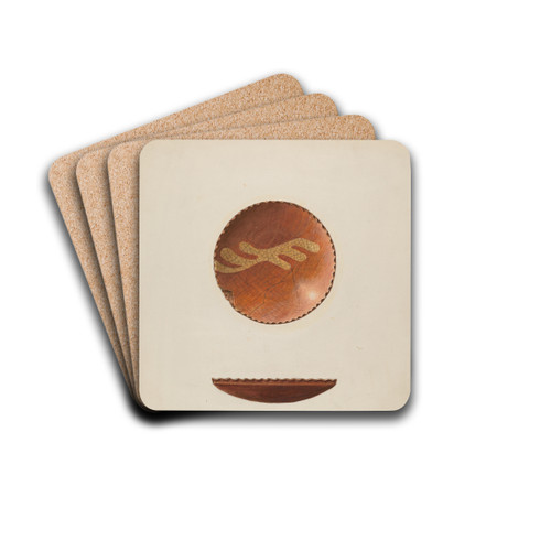 Dish by Isadore Goldberg Drink Coasters - set of 4