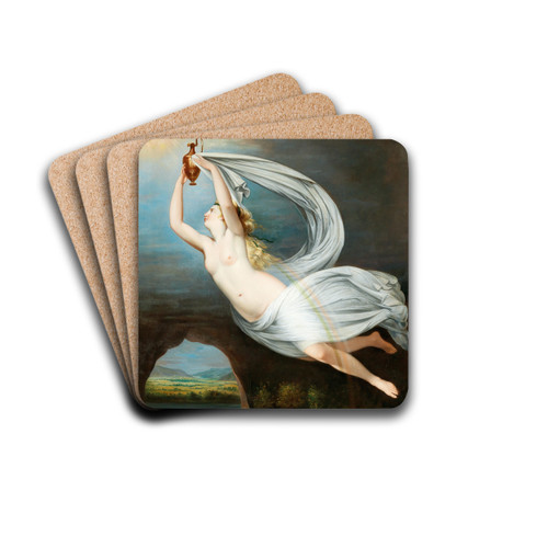 Aurora by Circle Of Anne-Louis Girodet-Trioson Drink Coasters - set of 4