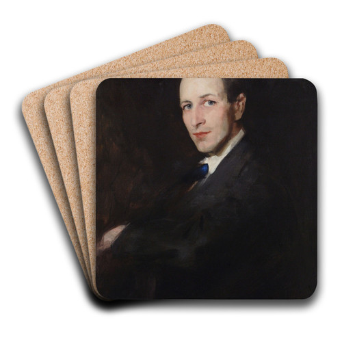George Wesley Bellows by Robert Henri Art Drink Coaster set