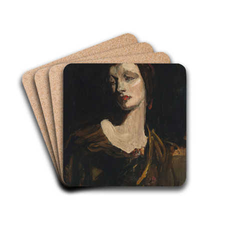 Lady Gwendeline Spencer-Churchill by Sir John Lavery Drink Coasters - set of 4