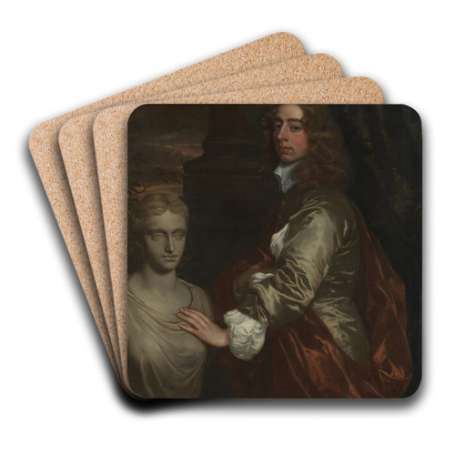 Sir Henry Capel (16381696) by Sir Peter Lely Art Drink Coaster set Sir Henry Capel (16381696) by Sir Peter Lely Art Drink Coaster set