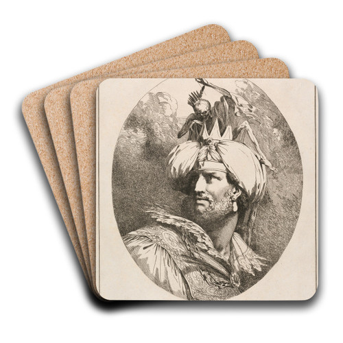 Richard II', Act III, Scene II by John Hamilton Mortimer Art Drink Coaster set Richard II', Act III, Scene II by John Hamilton Mortimer Art Drink Coaster set
