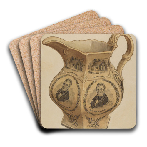 Pitcher by Paul Ward Art Drink Coaster set Pitcher by Paul Ward Art Drink Coaster set