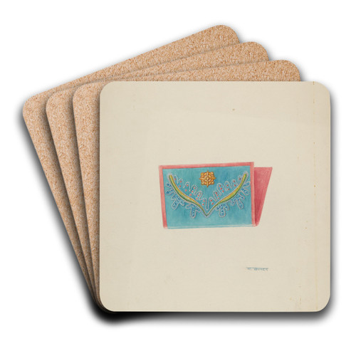 Needle Case by Ruth Buker Art Drink Coaster set