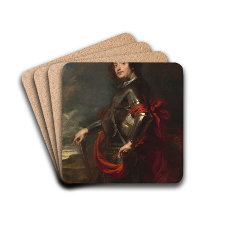 The Prefect Raffaele Raggi by Anthony van Dyck Drink Coasters - set of 4