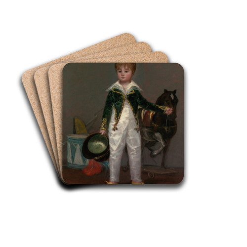 Jos Costa y Bonells (died l870), Called Pepito by Francisco de Goya Drink Coasters - set of 4