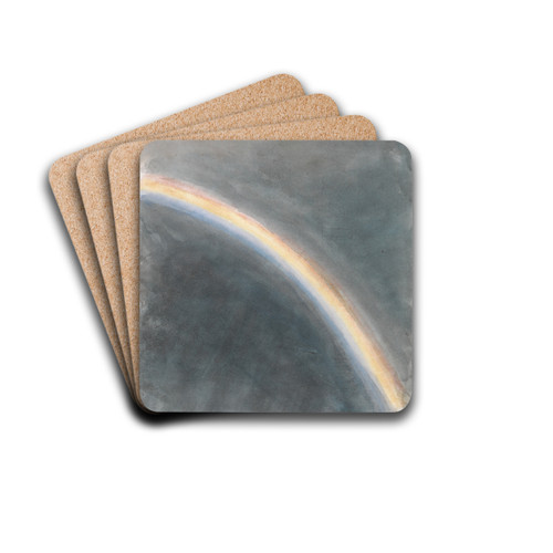 Sky Study with Rainbow by John Constable Drink Coasters - set of 4