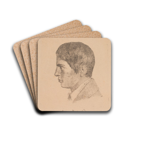 Julius Theodor Hedermann by Lorenz Frlich Drink Coasters - set of 4