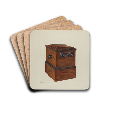 Stereooptician by William Spiecker Drink Coasters - set of 4