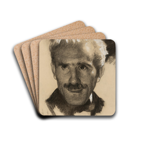 Arturo Toscanini by Samuel Johnson Woolf Drink Coasters - set of 4