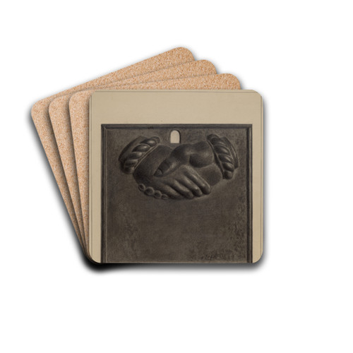 Firemark by Herman Bader Drink Coasters - set of 4 Firemark by Herman Bader Drink Coasters - set of 4
