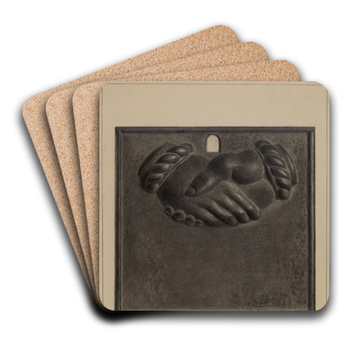 Firemark by Herman Bader Art Drink Coaster set